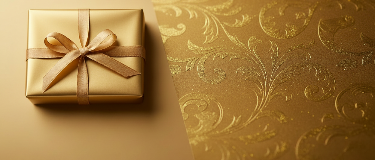 remove texture from wrapped gift