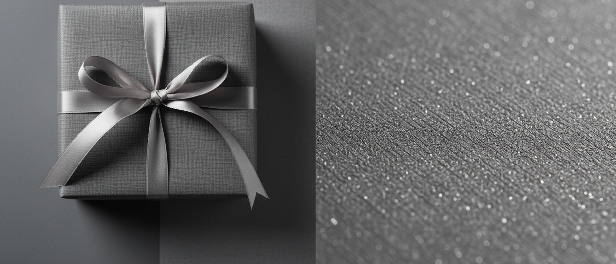 Gray Wrapping Paper