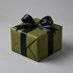 Army Green wrapping paper mockup 2