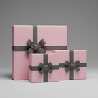 Baby Pink wrapping paper mockup 7