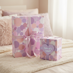 Soft Polka Dot Delight: Retro Soft Gift Wrap