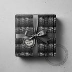 Gritty Grey Grip: Automotive Gift Wrap