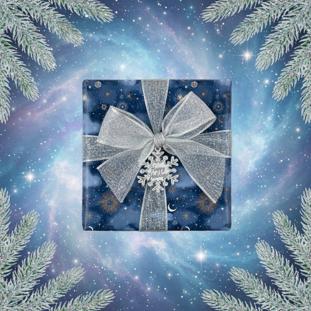 Mystic Midnight Marvel: Dark Gift Wrap