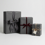 Charcoal wrapping paper mockup 1