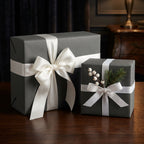 Charcoal wrapping paper mockup 3