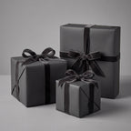 Charcoal wrapping paper mockup 4