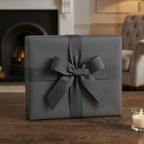 Charcoal wrapping paper mockup 5