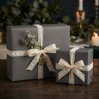 Charcoal wrapping paper mockup 8