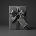 Charcoal wrapping paper mockup 9