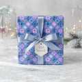 Shimmering Snowflakes: Winter Wrapping Paper