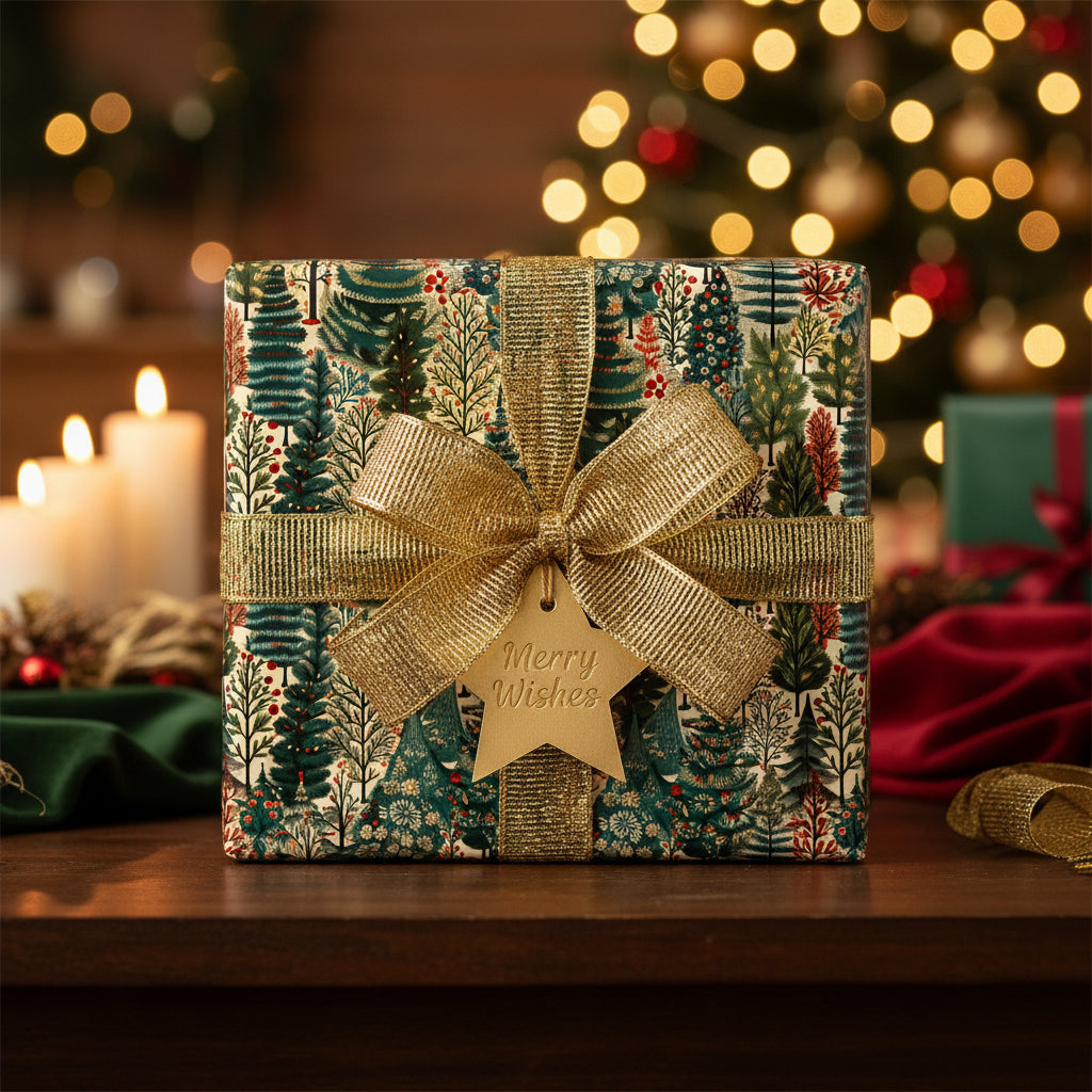 Whimsical Winter Woods: Christmas Gift Wrap