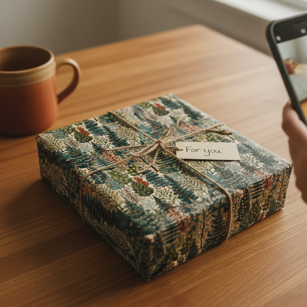 Whimsical Winter Woods: Christmas Gift Wrap