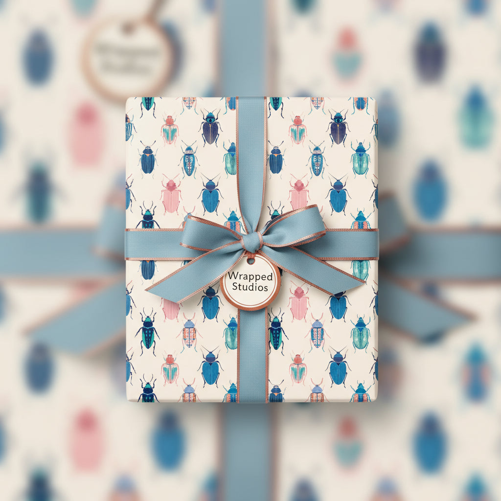 Beetle Brilliance Bonanza: Bug Gift Wrap