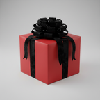 Firebrick wrapping paper mockup 2