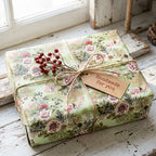 Gossip Garden: Watercolor Floral Wrapping Paper
