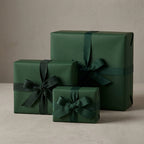 Hunter Green wrapping paper mockup 7