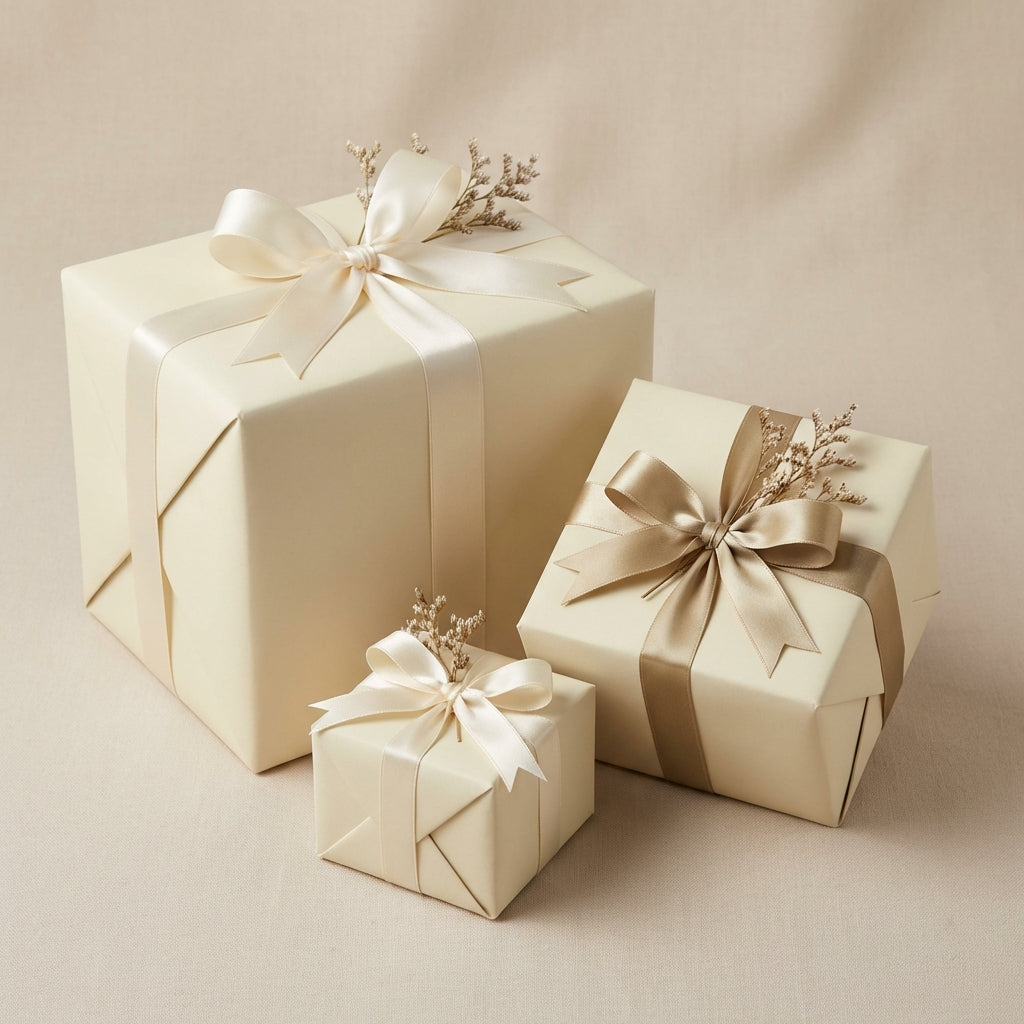 Linen wrapping paper mockup 1