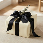 Linen wrapping paper mockup 2