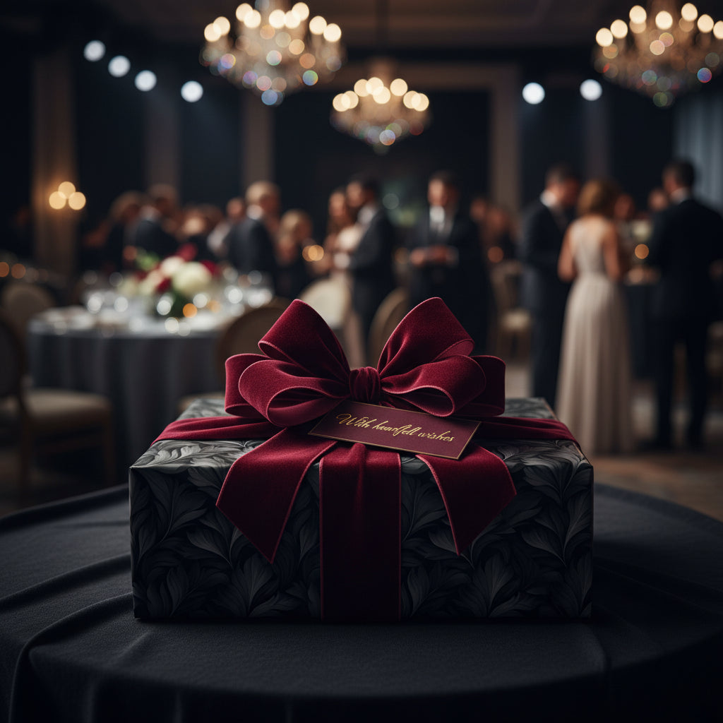 Foliage Shadows: Dark Gift Wrap