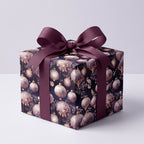 Opulent Orchid Ornaments: Christmas Gift Wrap