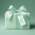 Mint Cream wrapping paper mockup 9