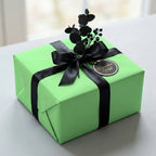 Mint Green wrapping paper mockup 2