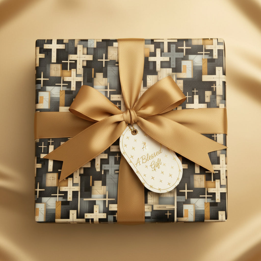 Graceful Crosses: Religious Gift Wrap