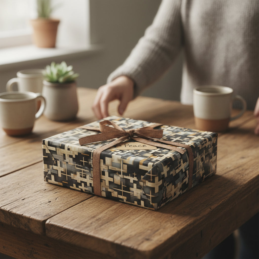Graceful Crosses: Religious Gift Wrap
