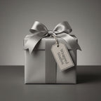 Pewter wrapping paper mockup 9