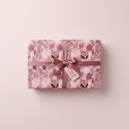 Blushing Berry Blooms: Luxury Gift Wrap