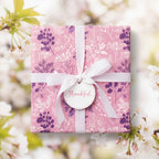 Pink & Purple Botanical Bliss: Premium Paper