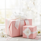 Rose Petal wrapping paper mockup 3