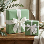 Sage wrapping paper mockup 3
