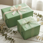 Sage wrapping paper mockup 8