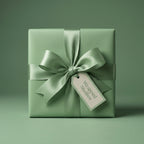 Sage wrapping paper mockup 9