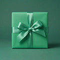 Seafoam wrapping paper mockup 9