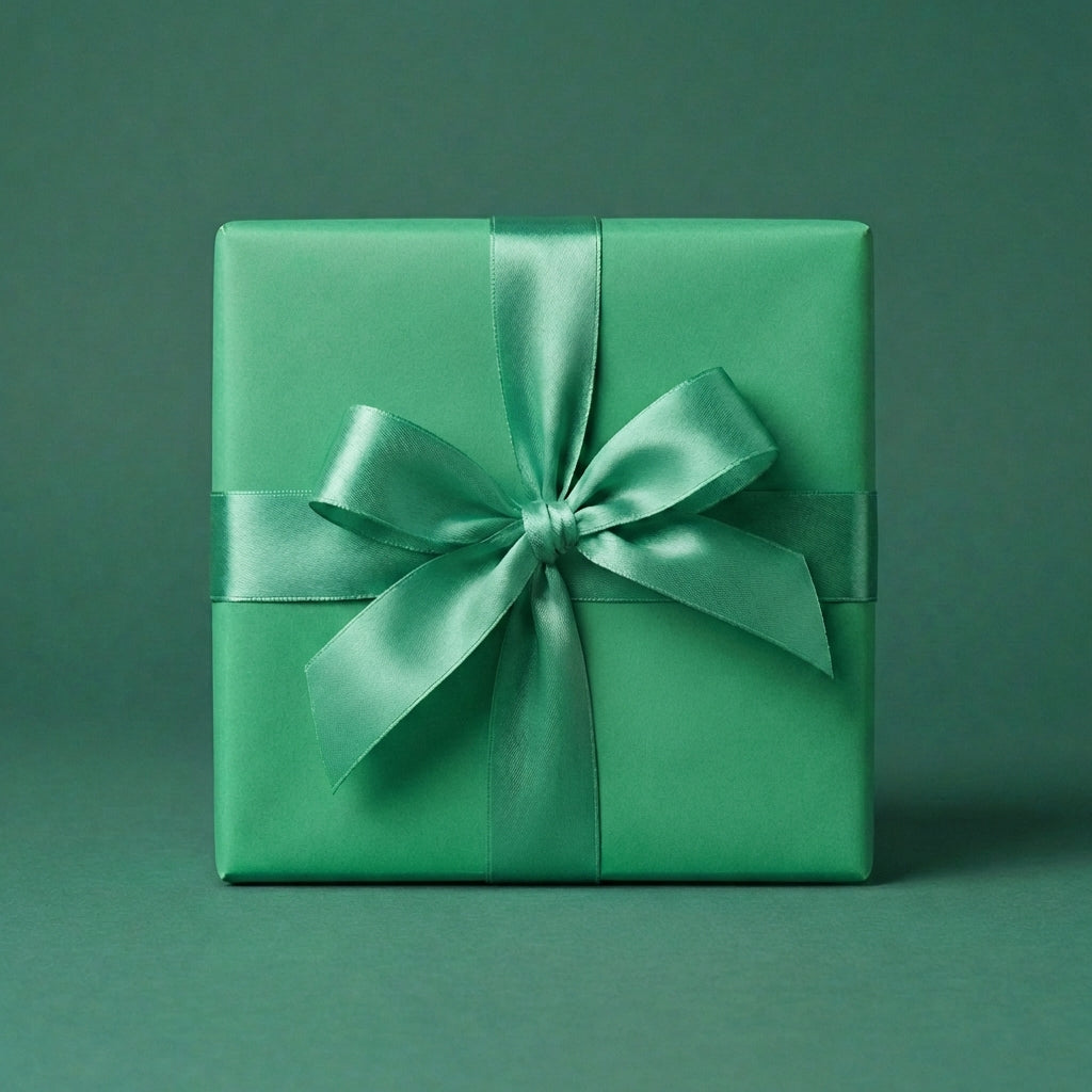 Seafoam wrapping paper mockup 9