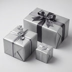 Sterling Silver wrapping paper mockup 1