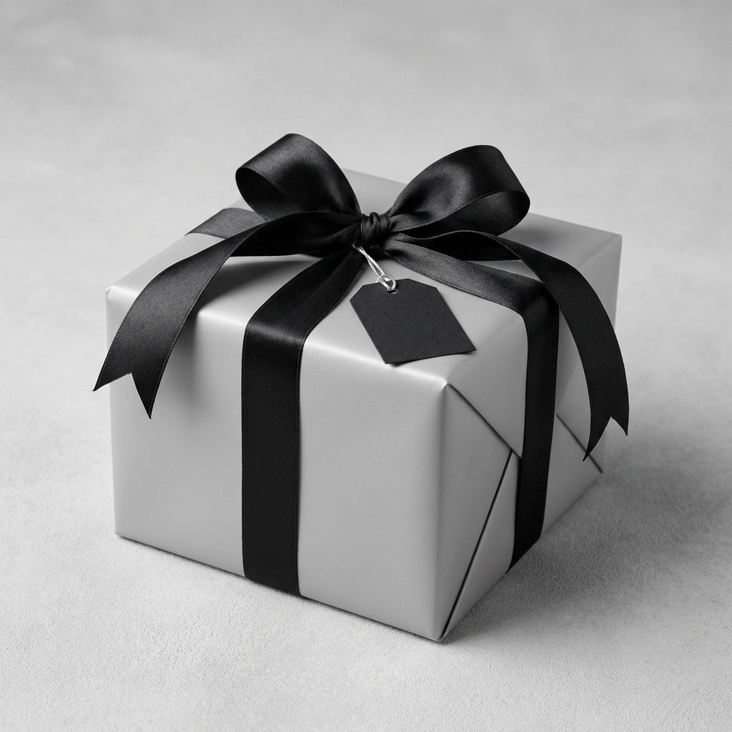 Silver Fog wrapping paper mockup 2