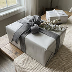 Silver Fog wrapping paper mockup 6