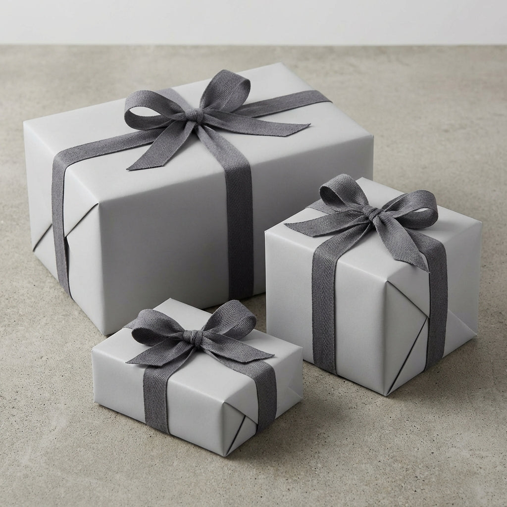 Silver Fog wrapping paper mockup 7