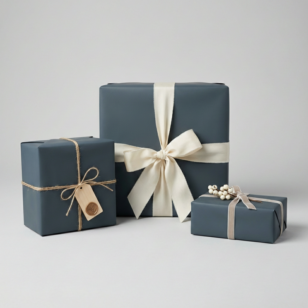 Slate wrapping paper mockup 1