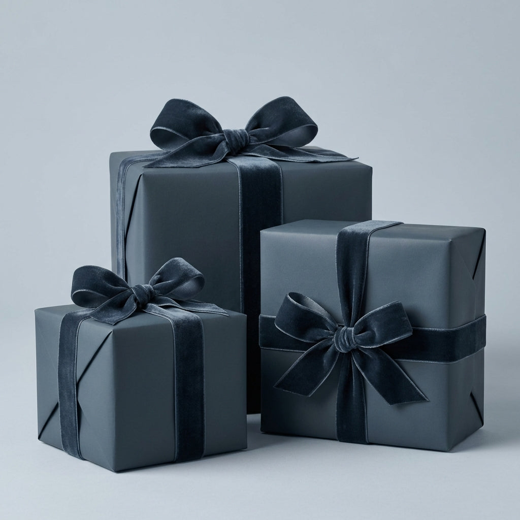 Slate wrapping paper mockup 4