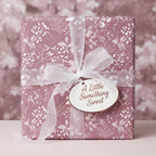 Blushing Berry Branches: Pink Gift Wrap