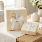 Vanilla Cream wrapping paper mockup 3