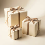 Vanilla Cream wrapping paper mockup 4