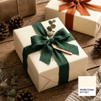 Vanilla Cream wrapping paper mockup 6