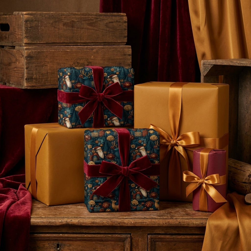 Heritage Holidays: Vintage Christmas Wrapping Paper