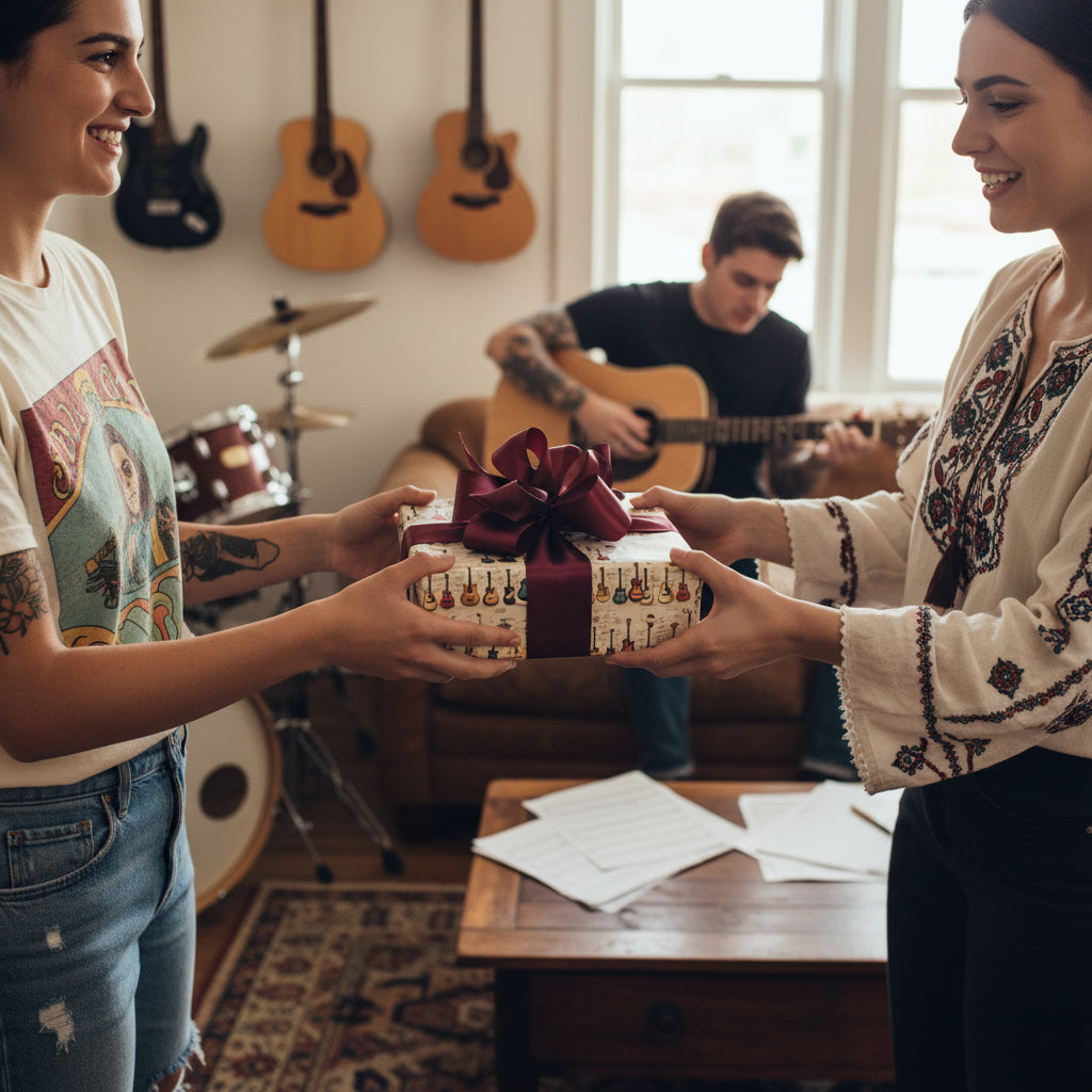 Guitar Gallery: Music Gift Wrap