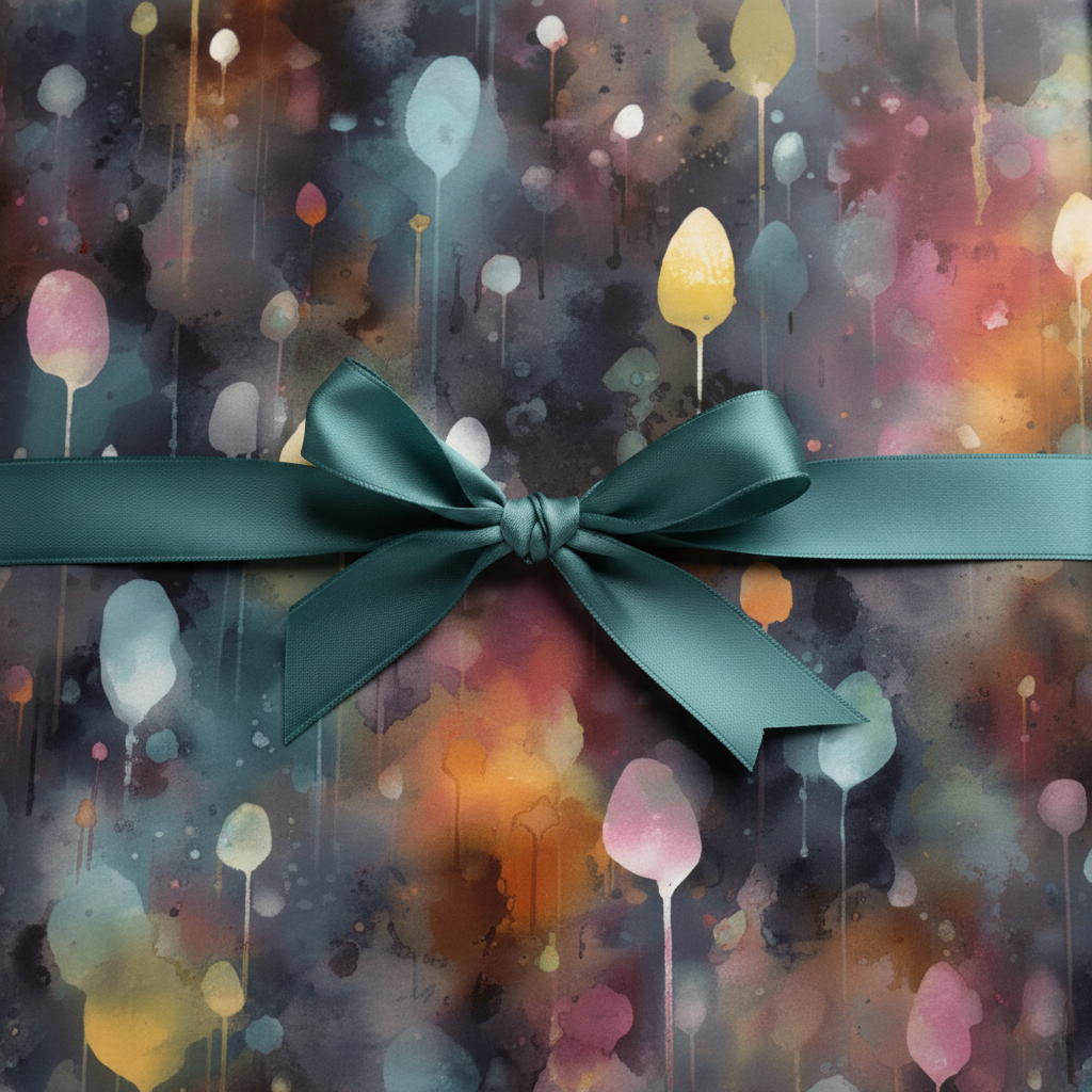 Rainy Spring Morning: Weather Gift Wrap